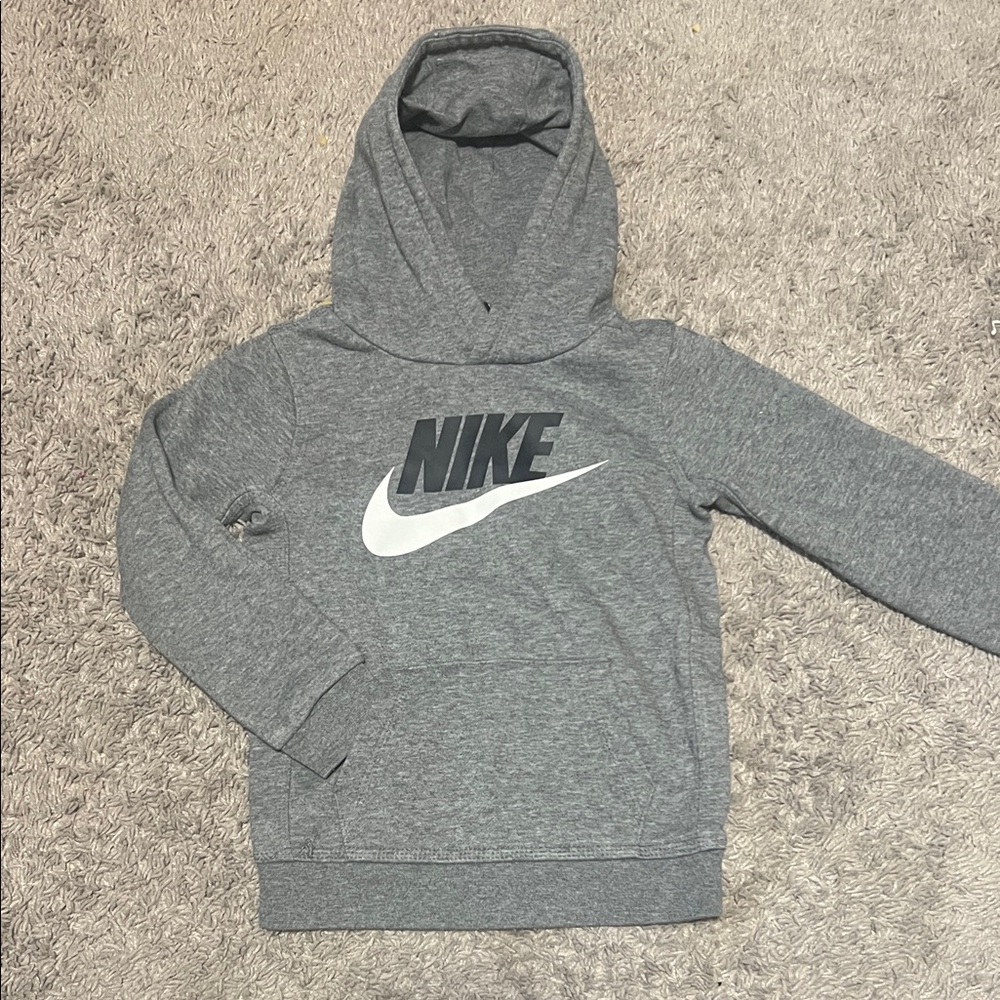Toddler/Kids Nike Heather Gray Pullover Hoodie